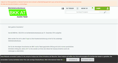 Desktop Screenshot of bkk-at.sozvers.at