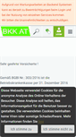 Mobile Screenshot of bkk-at.sozvers.at